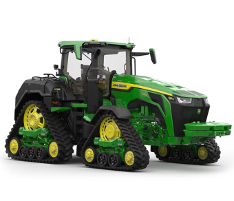 John Deere 8RX 410 – ოთხმუხლუხიანი ტრაქტორი