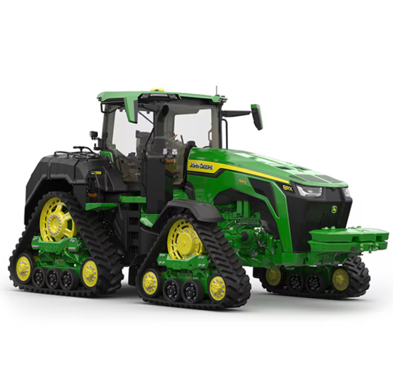 John Deere 8RX 410 – ოთხმუხლუხიანი ტრაქტორი