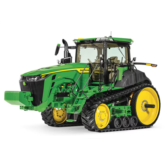 John Deere 8RT 370 – ორმუხლუხიანი მაღალი წარმადობის ტრაქტორი