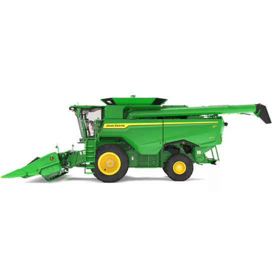 John Deere S7 600 – ინტელექტუალური როტორული კომბაინი