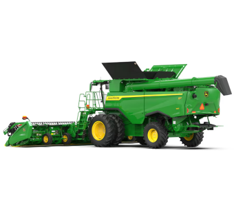 John Deere S7 700 – მაღალი წარმადობის ჭკვიანი როტორული კომბაინი