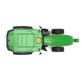John Deere 5105EN – უმძლავრესი ვიწრო ტრაქტორი ვენახებისთვის