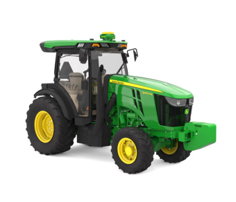 John Deere 5075EN – ვიწრო ტრაქტორი ბაღებისა და ვენახებისთვის