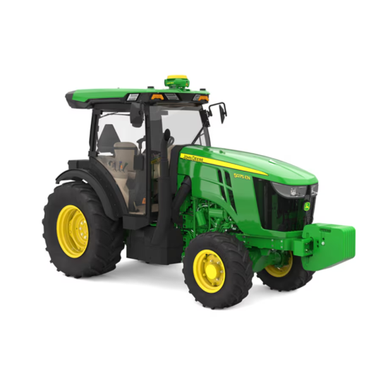John Deere 5075EN – ვიწრო ტრაქტორი ბაღებისა და ვენახებისთვის