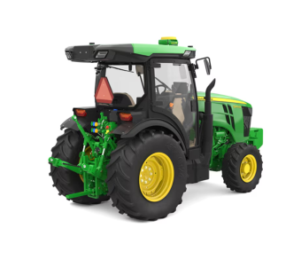John Deere 5075EN – ვიწრო ტრაქტორი ბაღებისა და ვენახებისთვის
