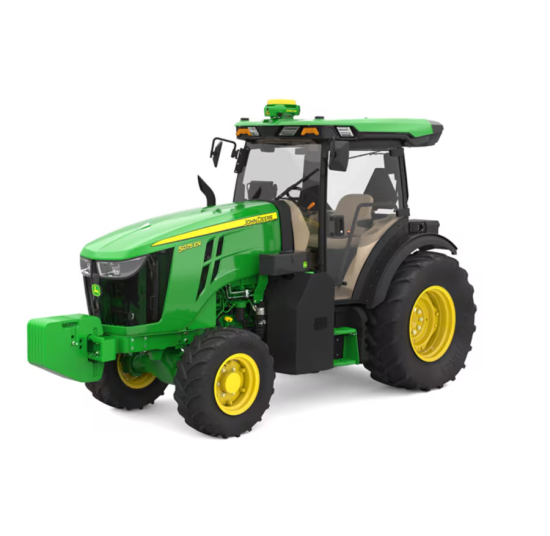 John Deere 5075EN – ვიწრო ტრაქტორი ბაღებისა და ვენახებისთვის